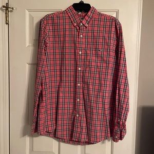 Men’s Vineyard Vines Button Up Sz LARGE